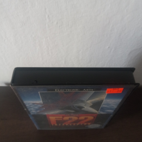 1991 F22 Interceptor Advanced Tatical Fighter Sega Genesis - Picture 2 of 8